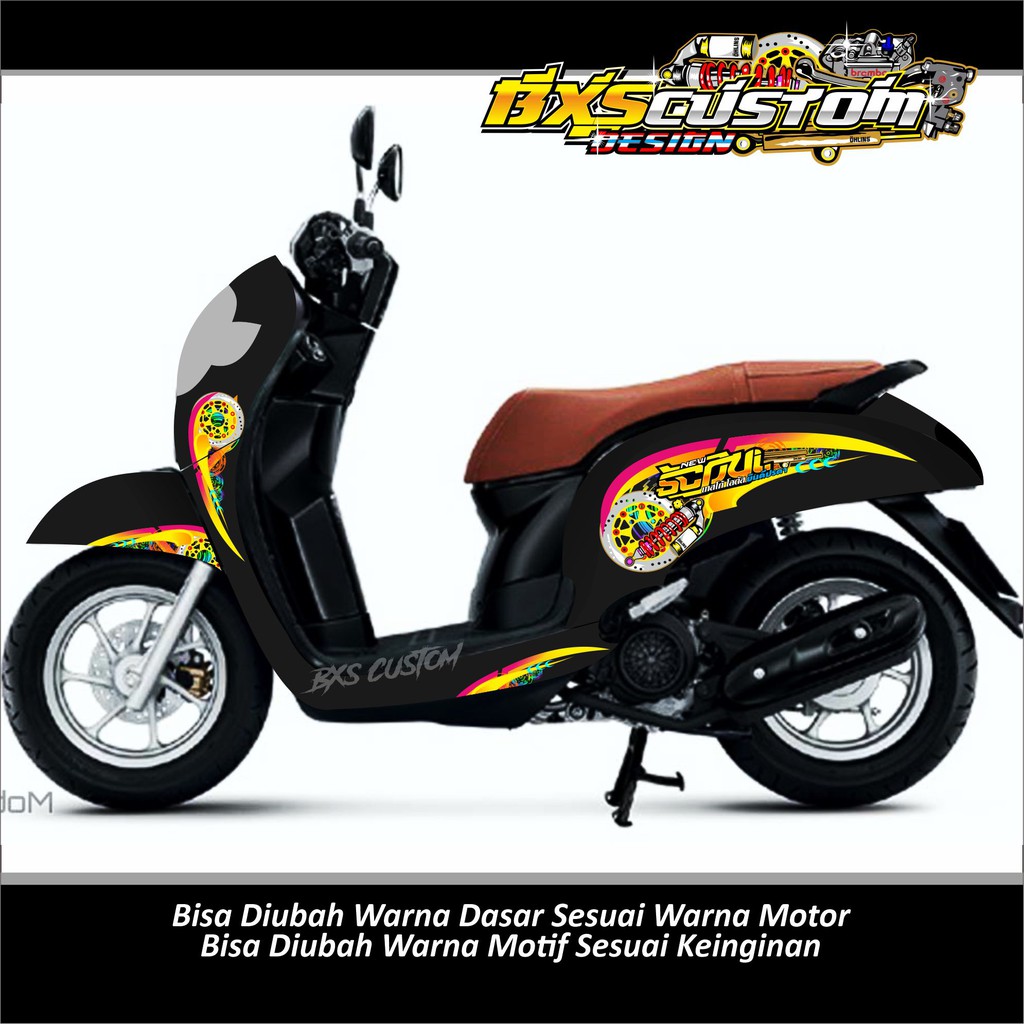 25+ Inspirasi Keren Stiker Scoopy 2019 Thailand Aneka