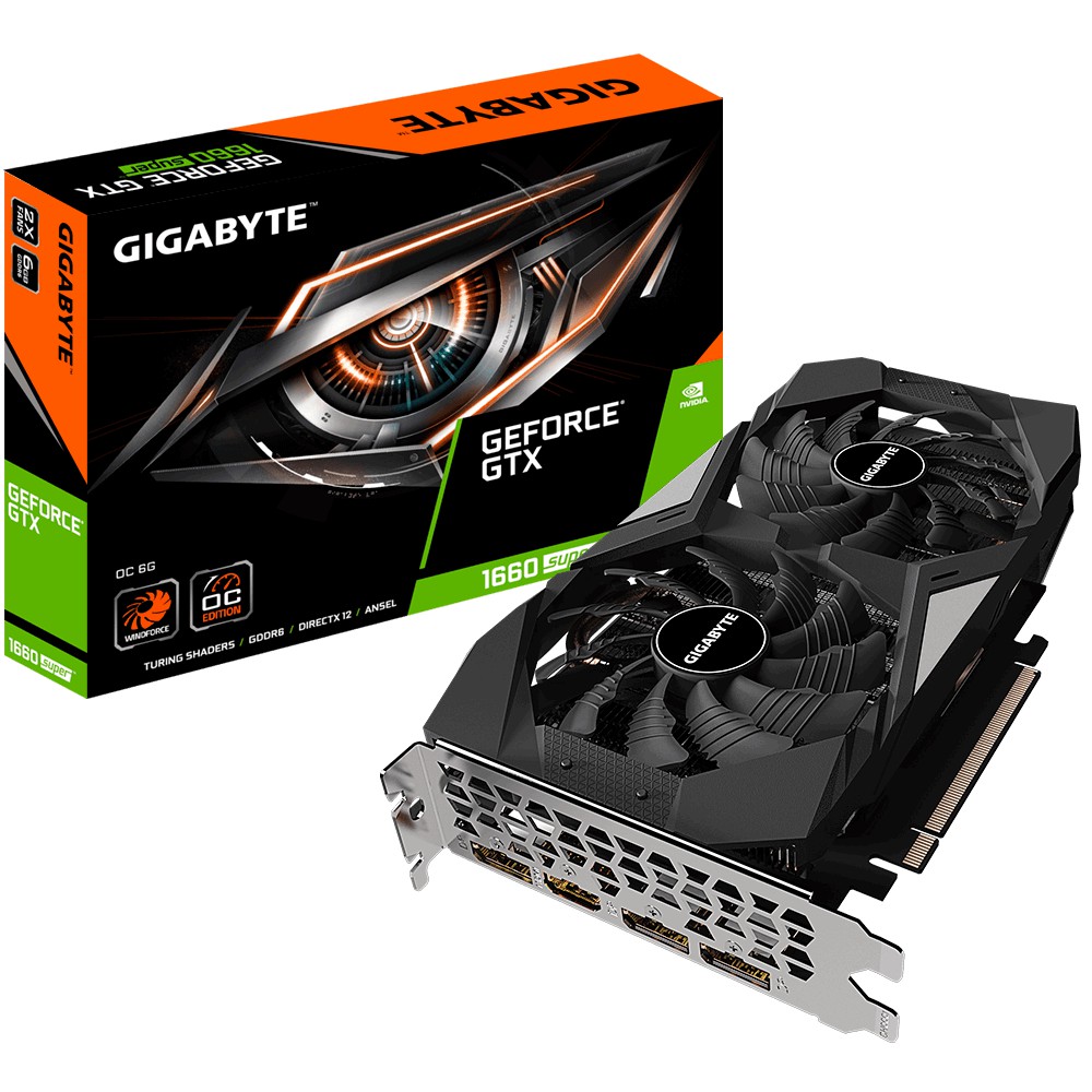 Jual Vga Gigabyte Gtx 1660 Super Oc 6G | Shopee Indonesia