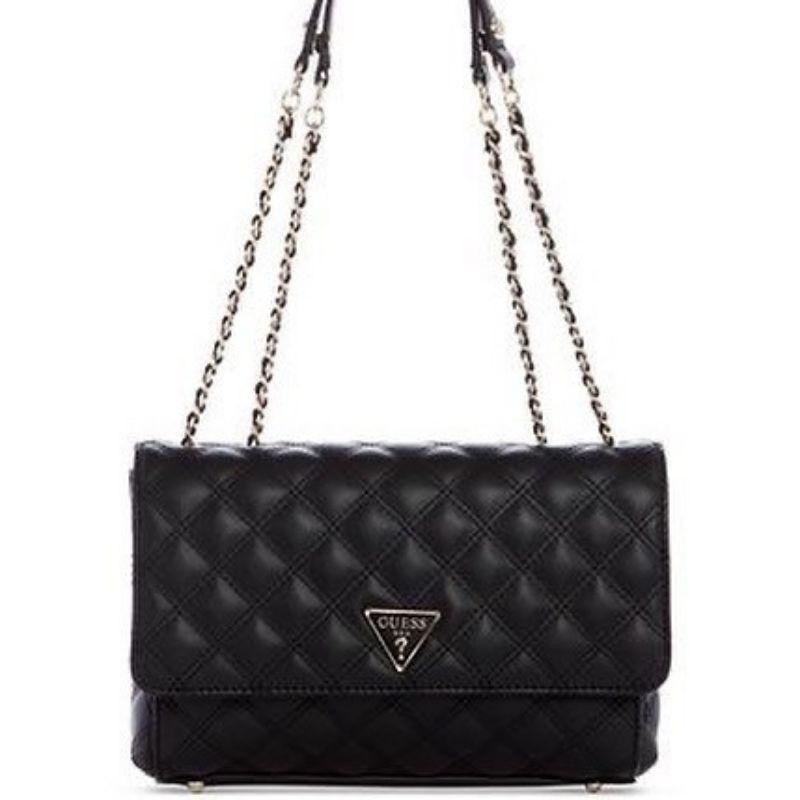 Nextsolusindo — Tas Guess Cessily Tweed Crossbody Shoulder Bag