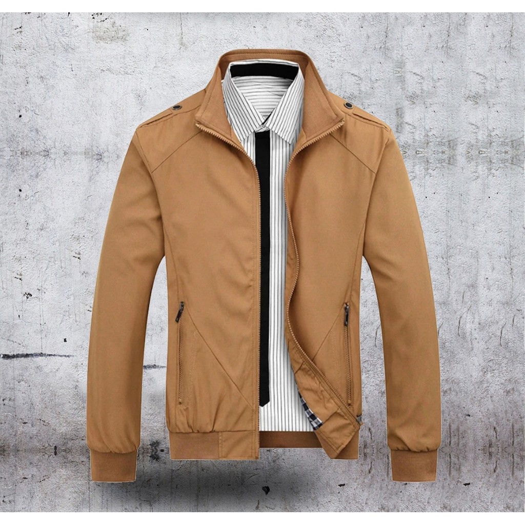 Jual Jaket Parasut Rz Warna Coklat Original Terbaru | Shopee Indonesia