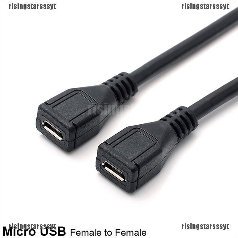 Jual Rsid Kabel Data Charger Micro Usb Female Ke Female Ada | Shopee Indonesia