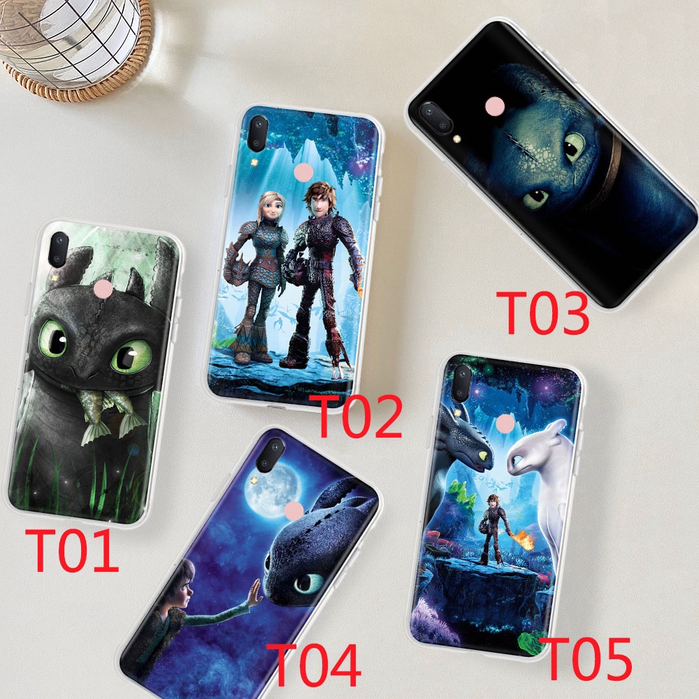 Jual Gt293 Train Your Dragon Transparent Soft Casing Phone Case For Huawei Y7 Y9 Prime Pro 2018 2019 Y6P | Shopee Indonesia