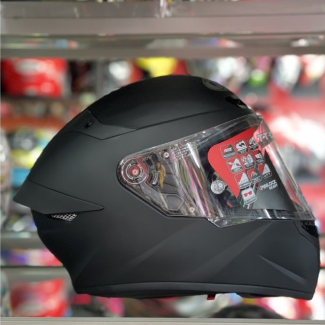 Jual HELM KYT TT COURSE SOLID BLACK DOFF Shopee Indonesia