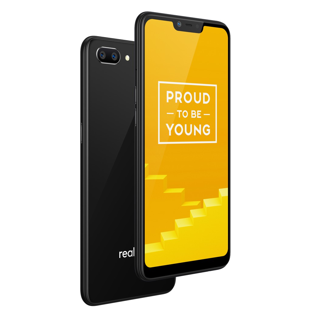 Realme C1 Mirror Black RAM 2GB16GB Garansi Resmi Shopee Indonesia