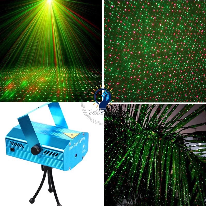 Jual Mini Laser Stage Lighting Sensor Musi Lampu Disco Party Laser