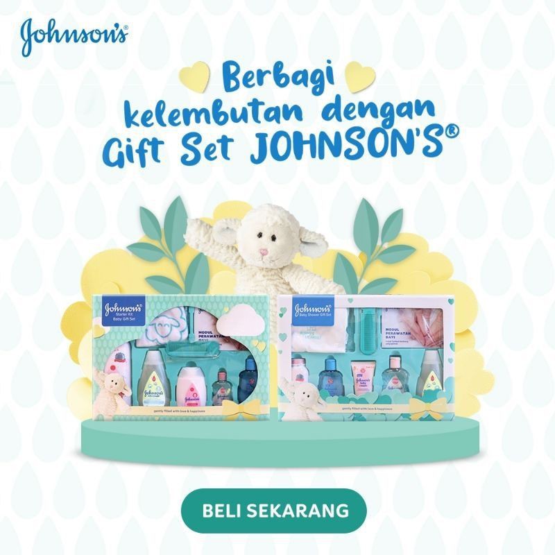 Jual Johnsons Baby Gift Box / Johnson Starter Kit / Baby Shower Gift
