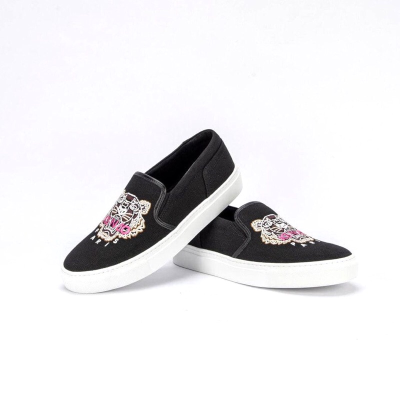 Jual Kenzo K-Skate Tiger Slip On Sneakers Original Sepatu Wanita | Shopee Indonesia