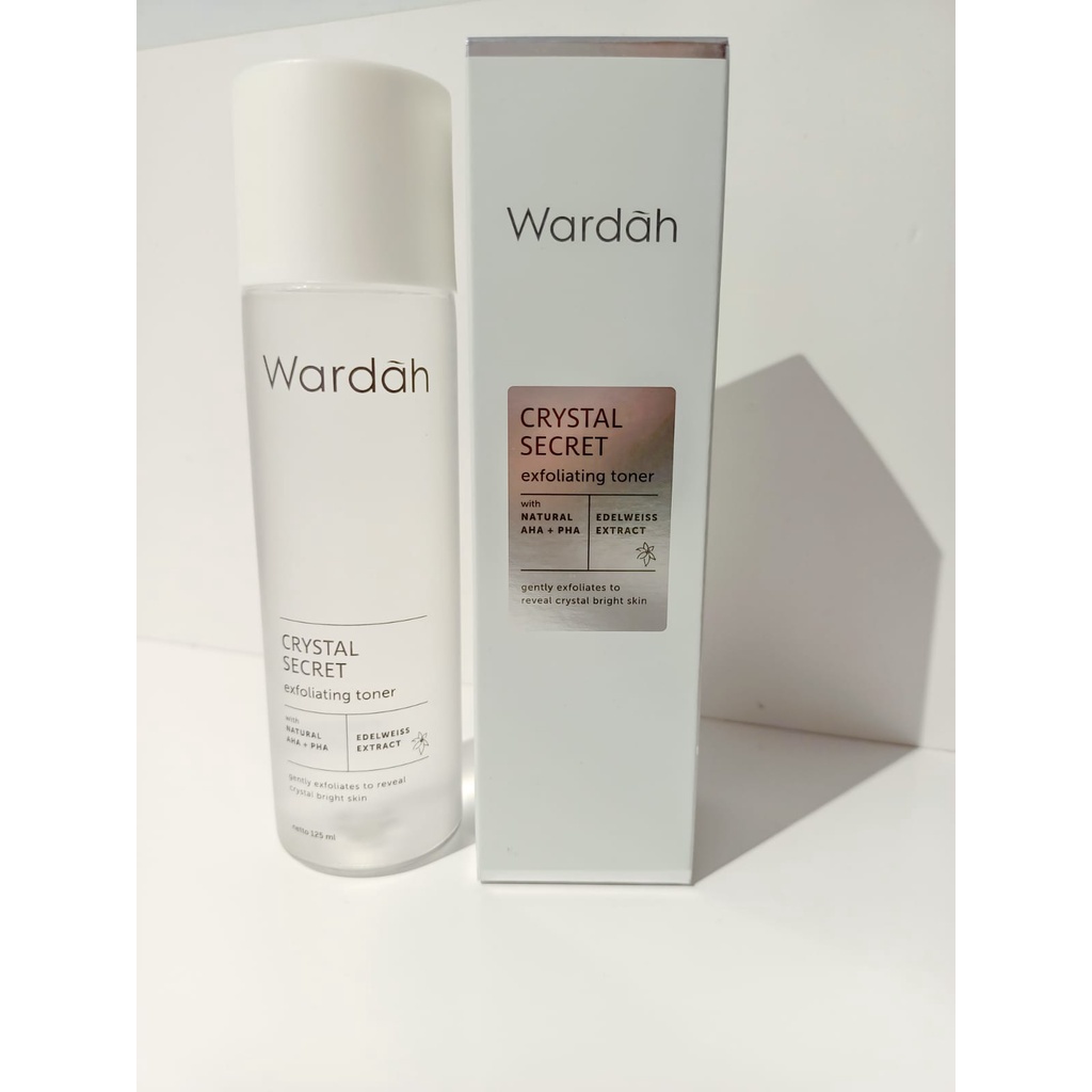 Jual Wardah Crystal Secret Exfoliating Toner 125ml Shopee Indonesia