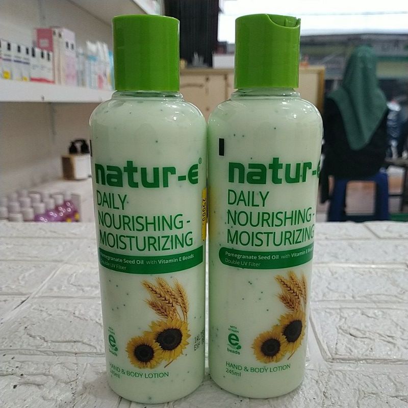 Jual BODY LOTION NATUR E HIJAU 250 ml Shopee Indonesia