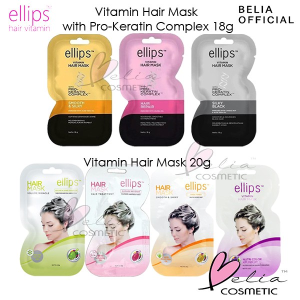 Jual Ellips Vitamin Hair Mask Pro Keratin Complex Masker Rambut