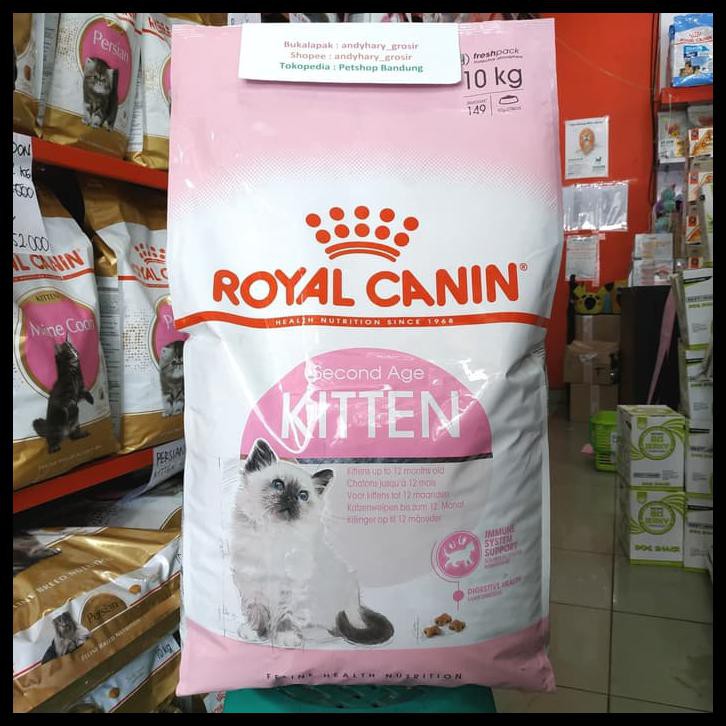 Jual Royal Canin Kitten 10 Kg Dry Cat Food Rc Makanan Anak Kucing 10Kg | Shopee Indonesia