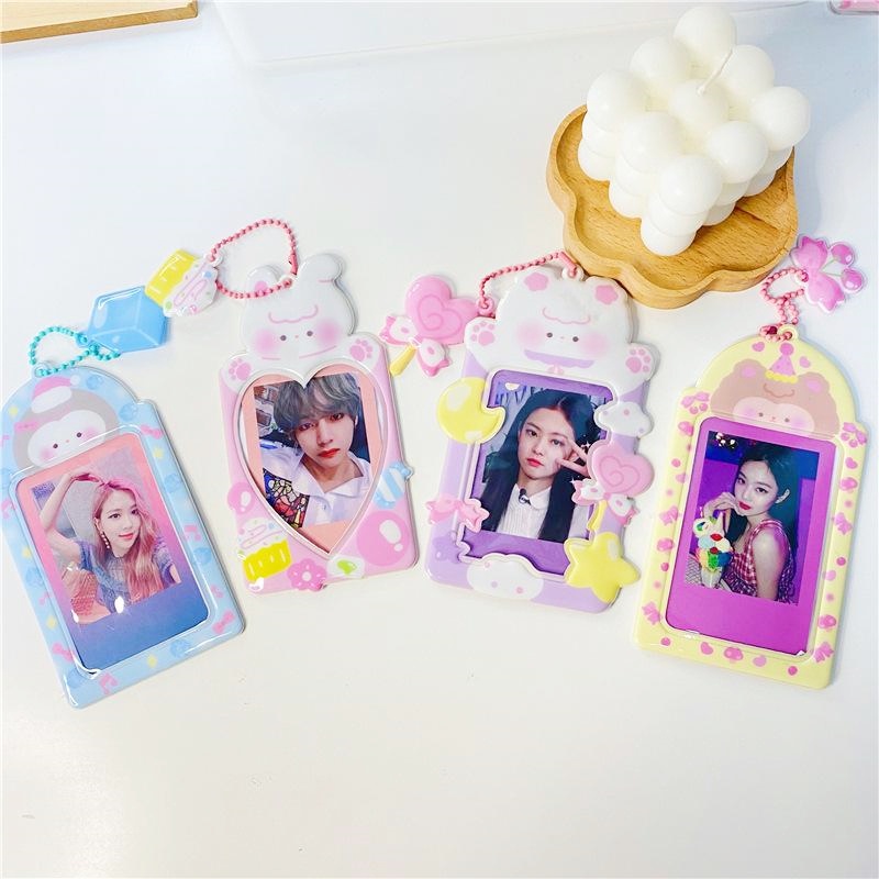 Jual (Ready) Card Holder PVC Photocard Ballchain / Frame PC Shopee