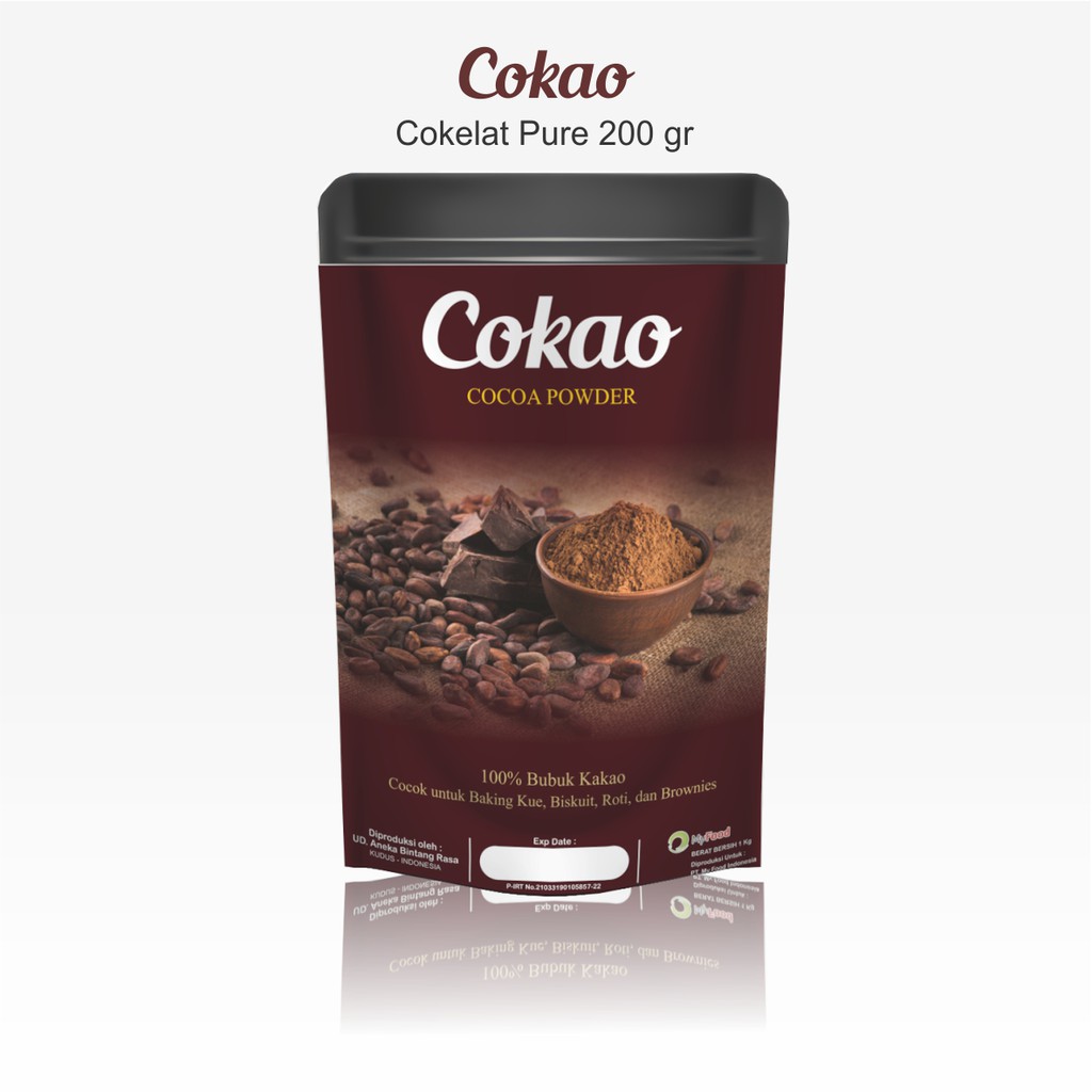 Jual Cocoa Powder 200 Gr Coklat Bubuk Murni Premium Untuk Kue Brownis Spiku | Shopee Indonesia