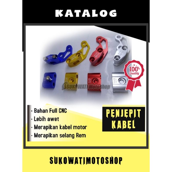 Penjepit Kabel &amp; Selang Rem Depan UNIVERSAL | Shopee Indonesia