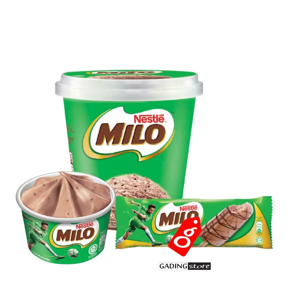 Jual Paket Milo Ice Cream Nestle via GoSEND/GRAB Shopee Indonesia