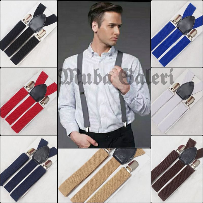 SUSPENDER BRETEL DEWASA PRIA WANITA TALI KODOK MODEL JOJON Shopee