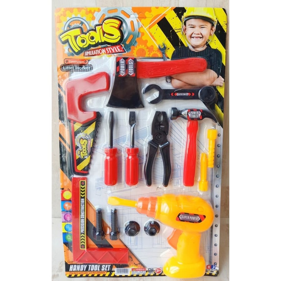 Jual Mainan Anak Tool Set Tukang Tukangan Indonesia|Shopee Indonesia
