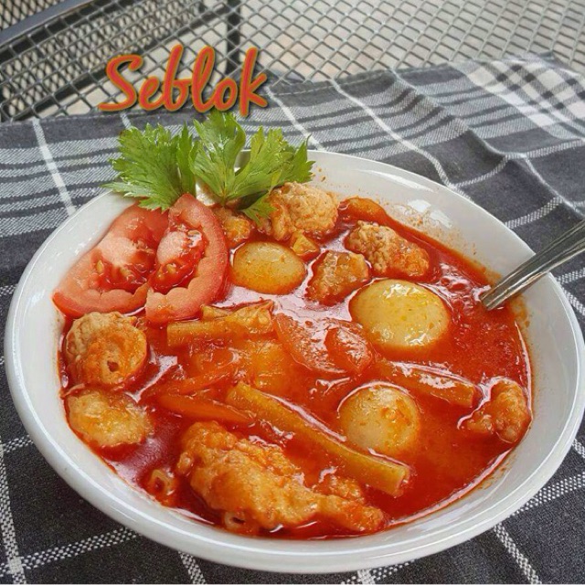 Seblok seblak cilok instan bandung homemade Shopee Indonesia