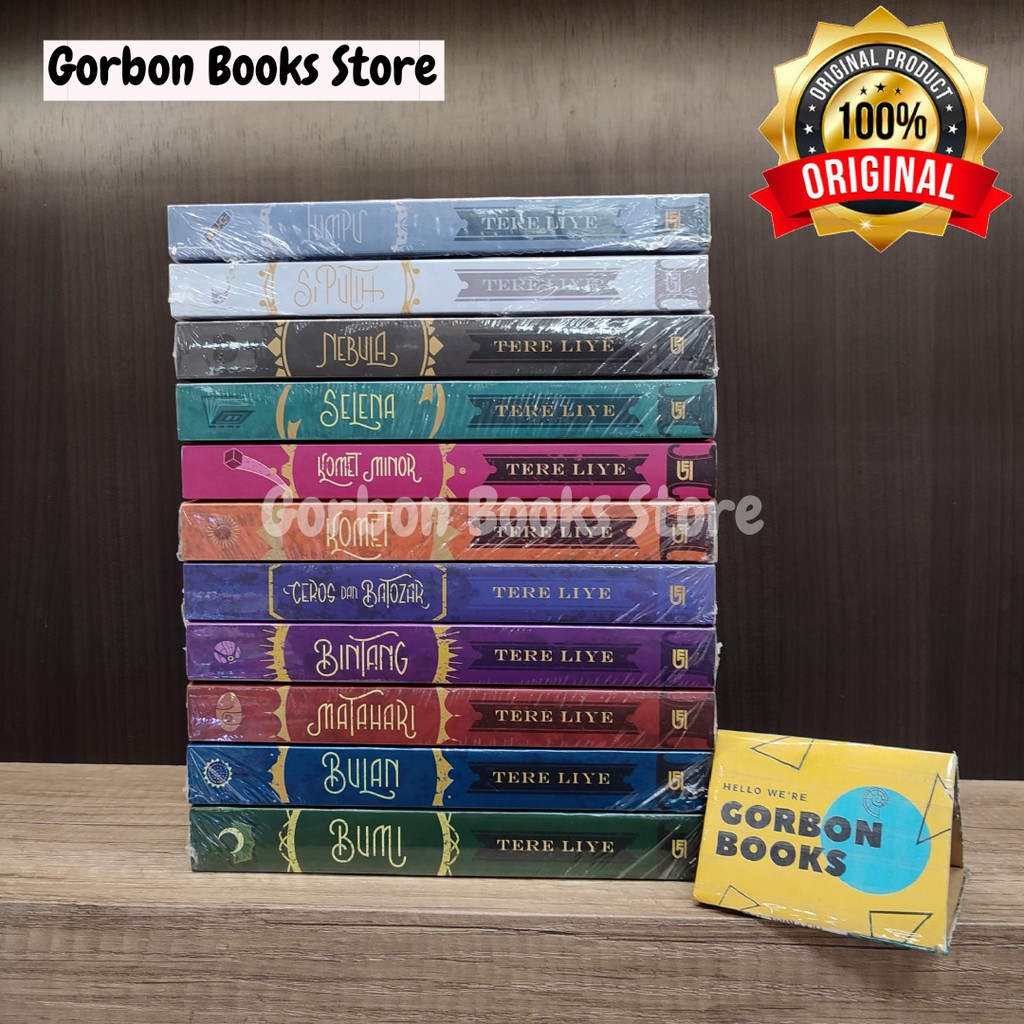 Novel Bumi tere liye Lengkap Bumi, Bulan, Matahari