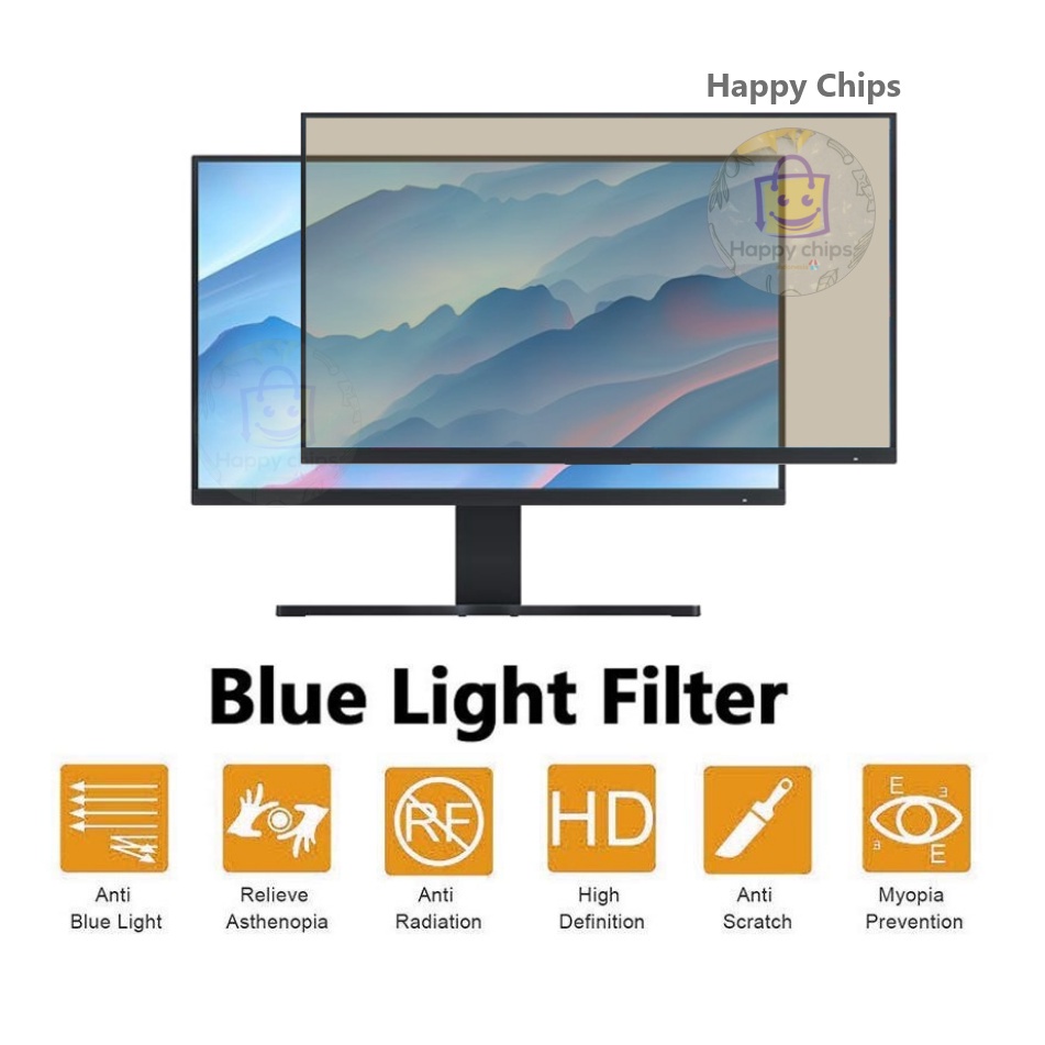 Jual antiradiasi lensa anti radiasi protector screen LED TV 21 22 inc