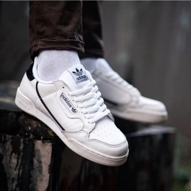Jual Promo Sale Adidas Continental 80 S White Black | Shopee Indonesia