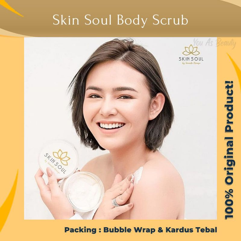 Jual Lulur Pemutih SKINSOUL Body Scrub Amanda Manopo Ampuh Memutihkan