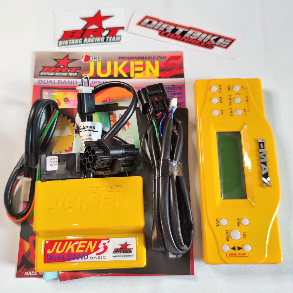 Jual PAKET ECU BRT JUKEN 5 DUALBAND CRF 150 + REMOTE ECU JUKEN 5 BRT