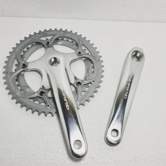 Jual Crank Balap 2 Speed 52 - 42T Silver Alloy Avand Folding Bike Sepeda Lipat | Shopee Indonesia