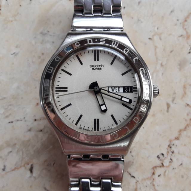 Jual Swatch Irony Original YGS713G (Jam Swatch Original) Shopee Indonesia