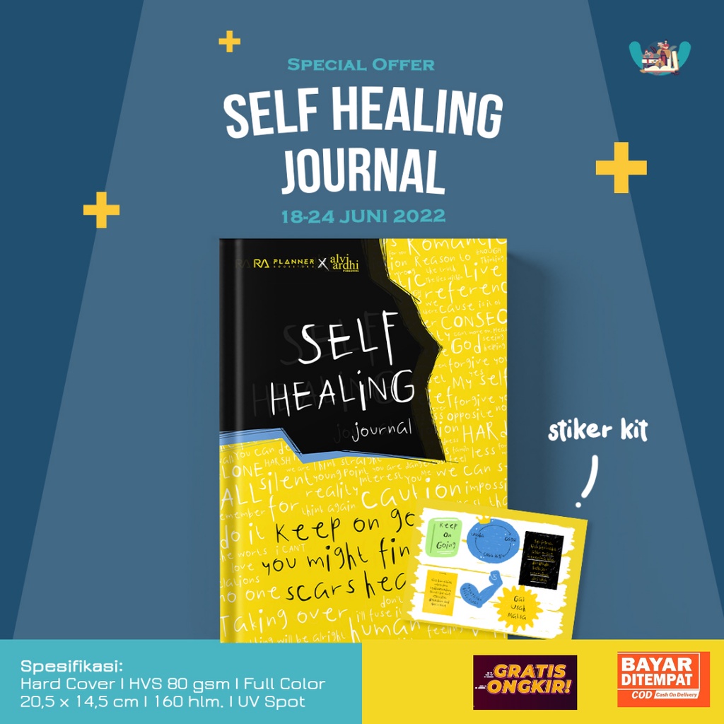 Jual Buku Self Healing Journal by Alvi Ardhi Shopee Indonesia