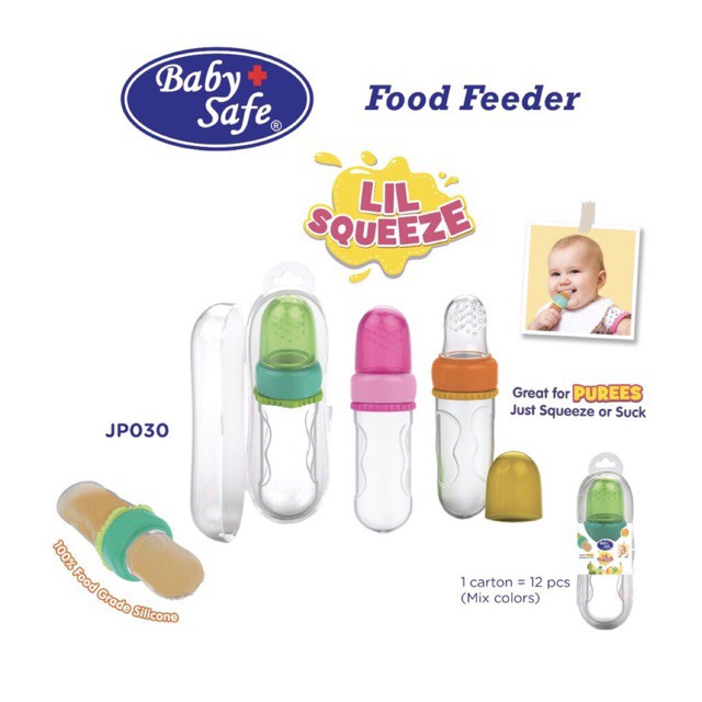 Jual Baby Safe Food Feeder Lil Squeeze Shopee Indonesia