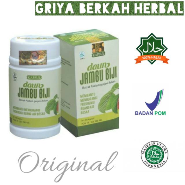 Herbal untuk asam lambung dan diare dengan kapsul jambu biji alami | Shopee  Indonesia