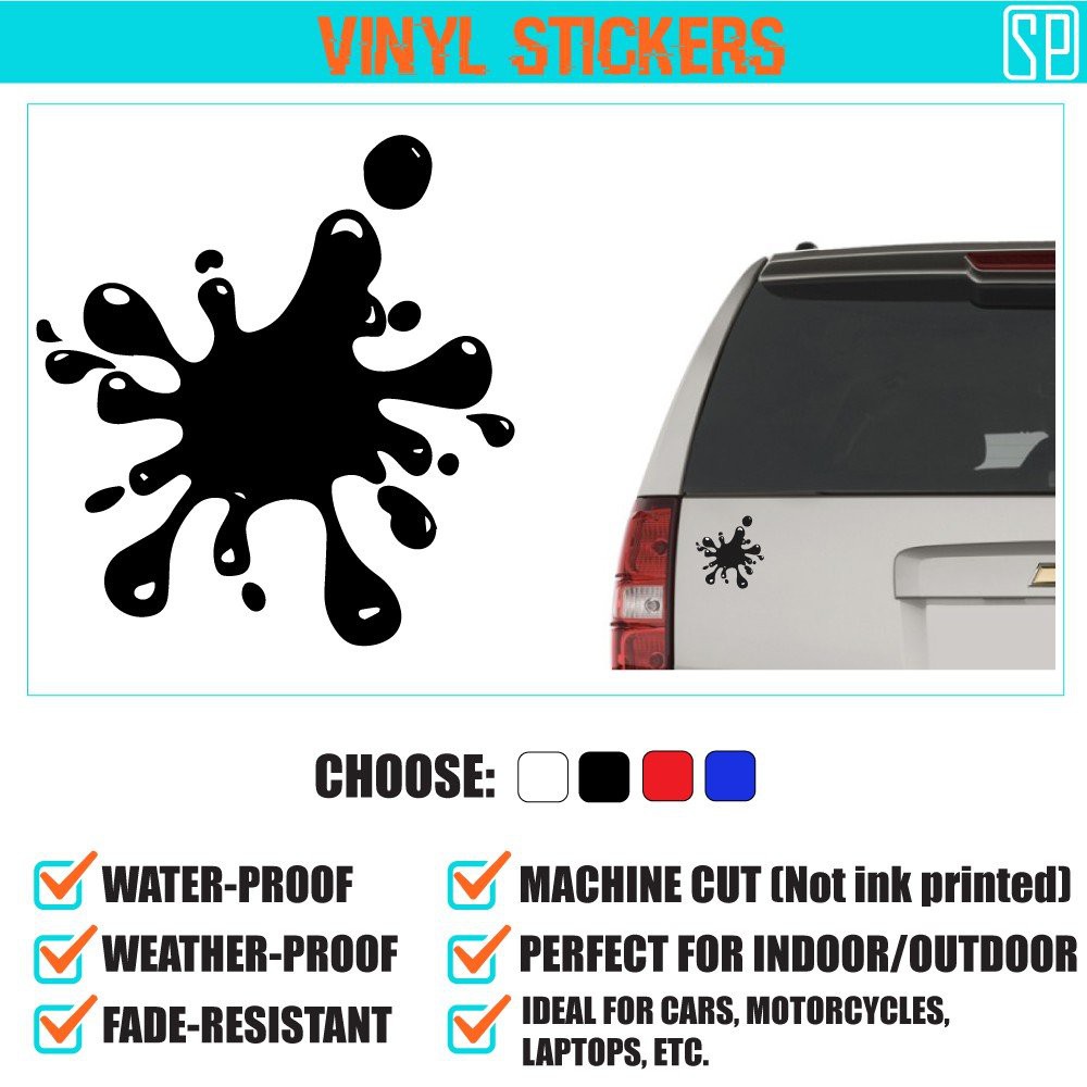 sticker bercak crot untuk aksesoris atau penutup lecet mobil Shopee