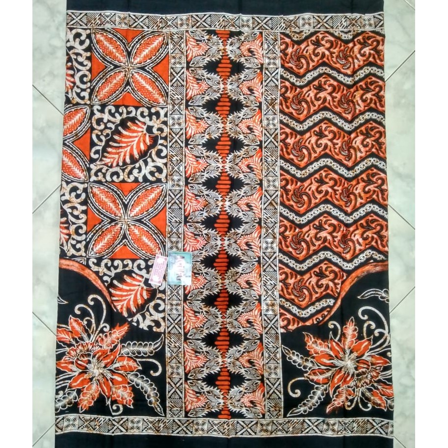 Sarung batik motif PAGISORE ZIGZAG Shopee Indonesia