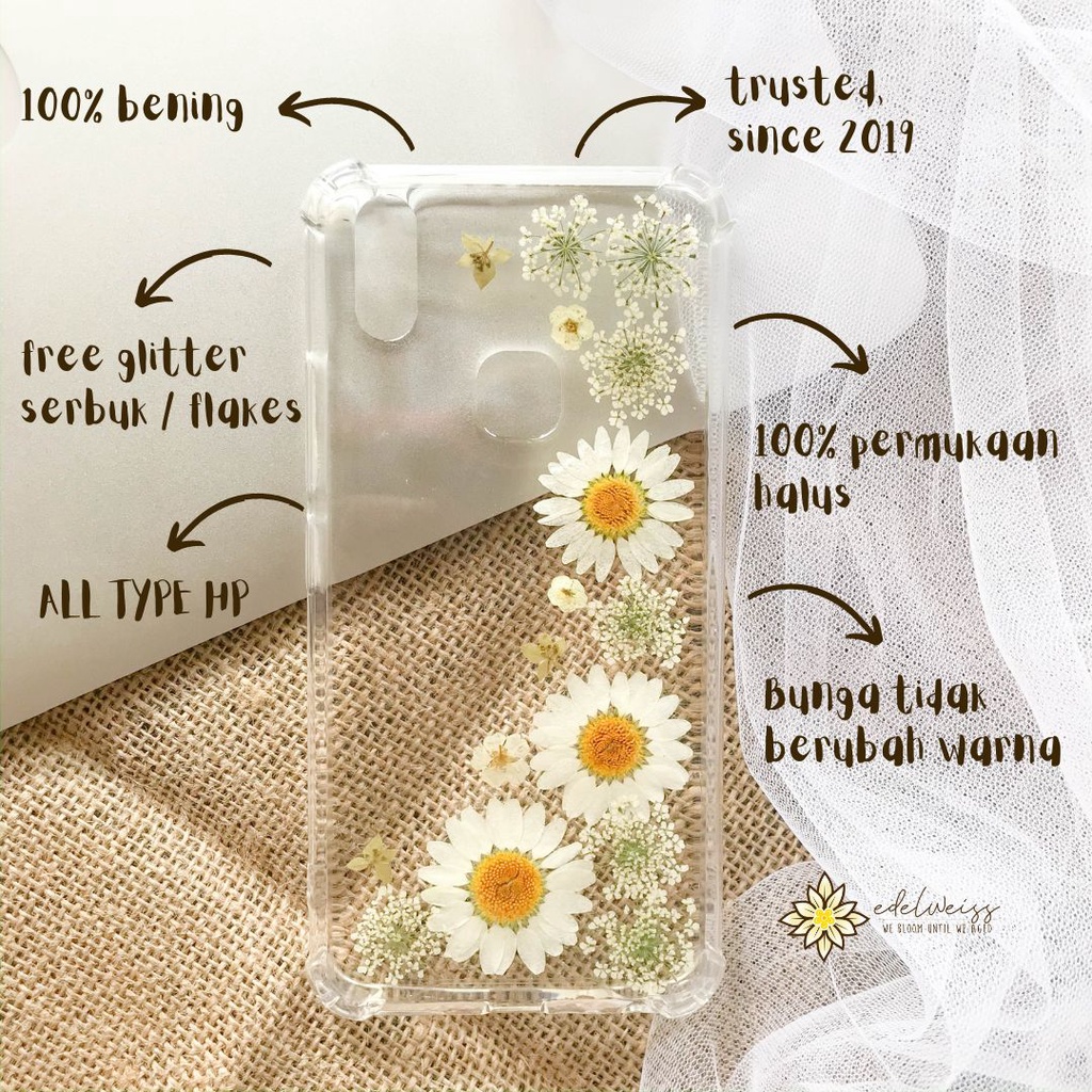 Jual Dried Flower Case Case Custom Dried Flower / Bunga Kering Asli