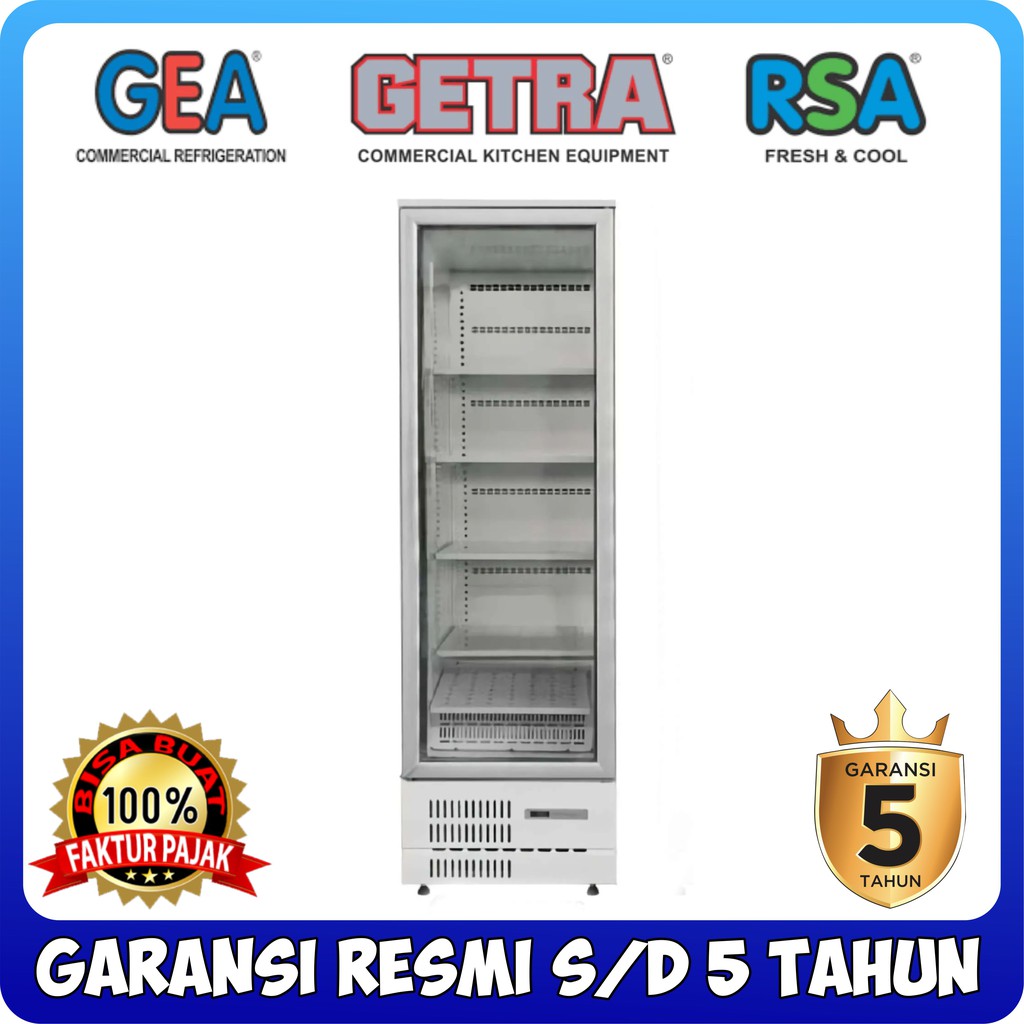 Jual UPRIGHT FREEZER GEA BF60CP76 TANPA BUNGA ES 1 PINTU KACA Shopee