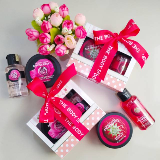 Jual The Body Shop HAMPERS Ramadan Lebaran Idul Fitri Gift Set Butter
