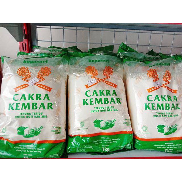 CAKRA KEMBAR TEPUNG TERIGU UKURAN 1kg Shopee Indonesia