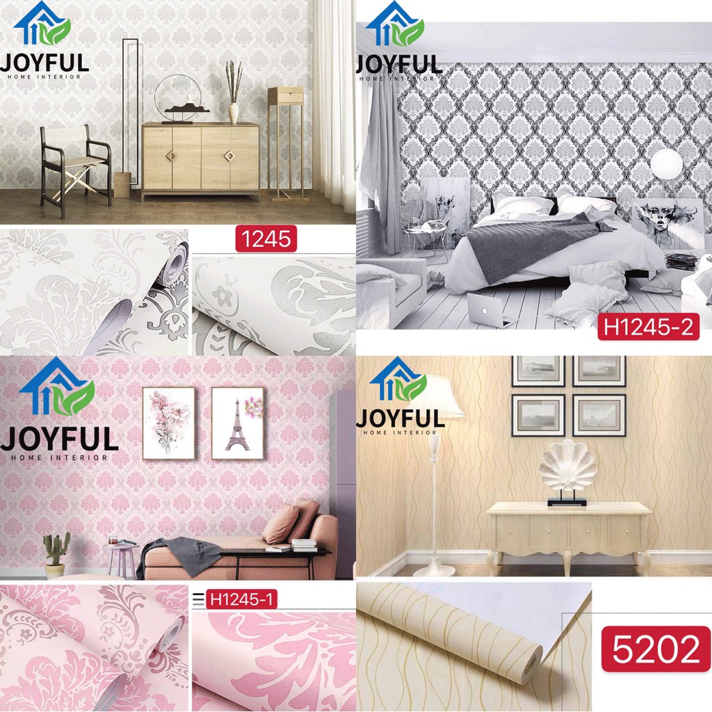 Wallpaper Sticker Dinding • 45cm X 10m High Quality Shopee Indonesia