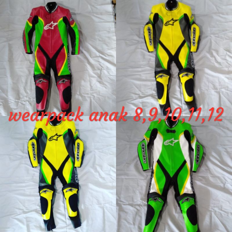 Jual Wearpack Balap Anak-Anak Minigp Full Protector | Shopee Indonesia