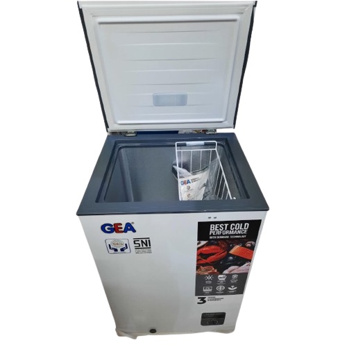 Jual CHEST FREEZER GEA AB 108 R FREZER BOX 100L LEMARI PEMBEKU 100