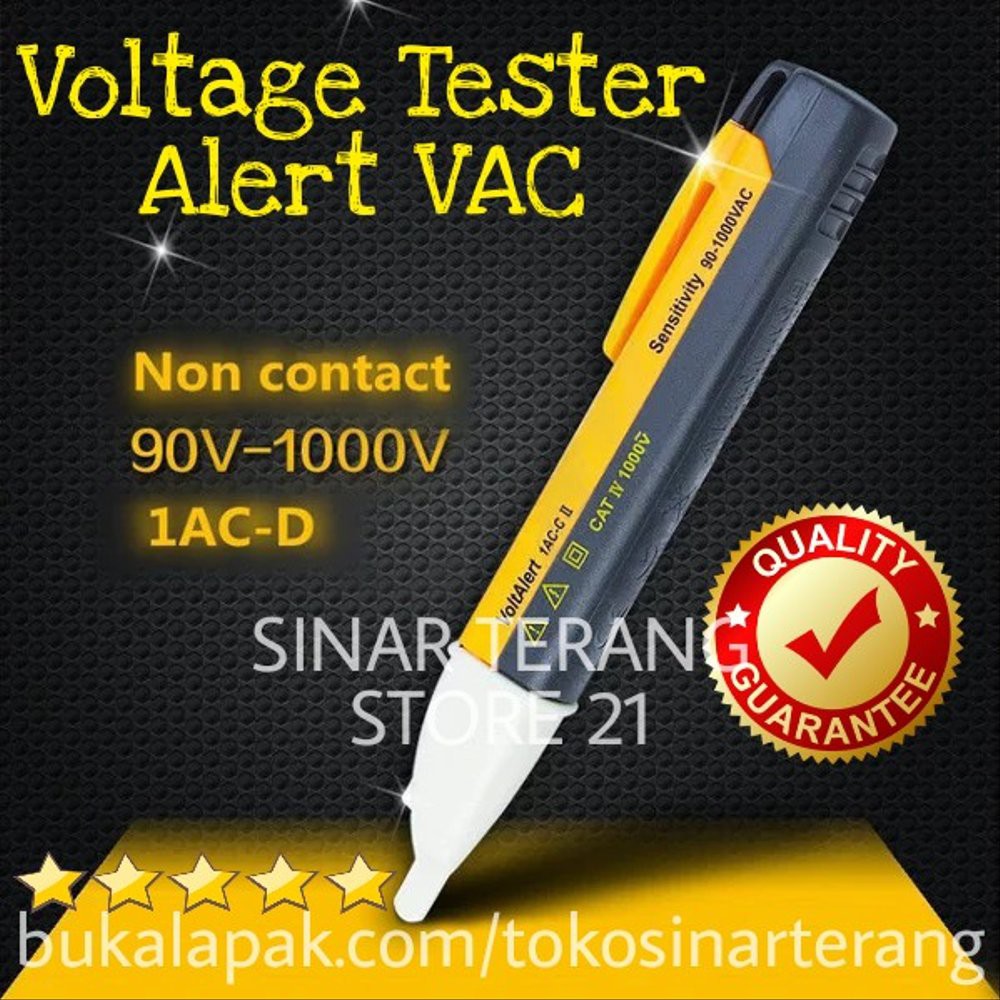 Testpen Bunyi Pendeteksi Kabel Putus I Tespen AC DC Voltage Detector Arus  Listrik Obeng Bisa Bunyi S | Shopee Indonesia