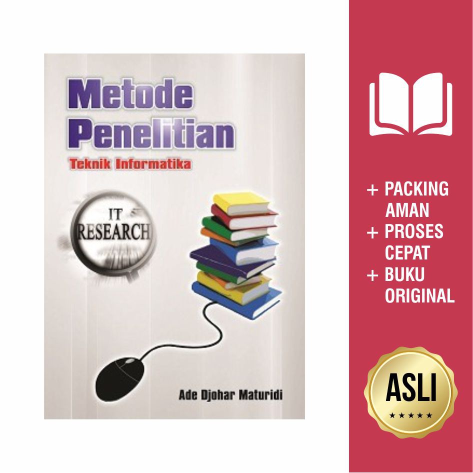Jual Buku Referensi Metode Penelitian Teknik Informatika Indonesia|Shopee Indonesia
