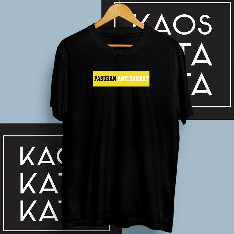 Jual Kaos Pasukan Anti Sambat Kaos Kata Kata Jawa 138 Indonesia|Shopee Indonesia