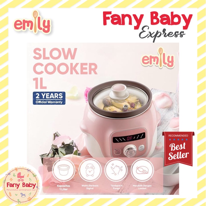 Jual EMILY SLOW COOKER CLAYPOT 1LT / ESC34003 Shopee Indonesia