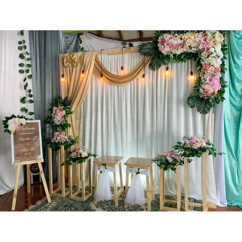 DEKORASI TUNANGAN LAMARAN NIKAH PELAMINAN UNDUH MANTU