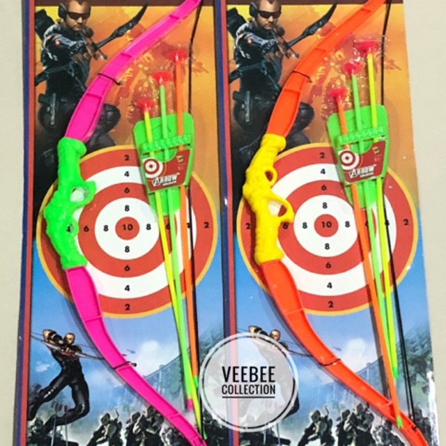 Jual Mainan Panah/ Mainan Anak Panah/ Mainan/ Bow And Arrow Set | Shopee Indonesia
