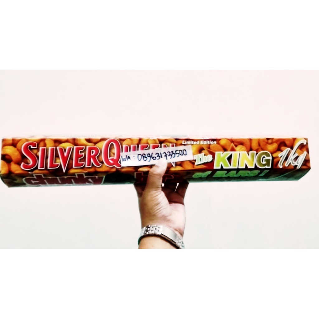Jual Coklat Silverqueen Chunkybar 1Kg Big King Silver Queen 1 Kg | Shopee Indonesia