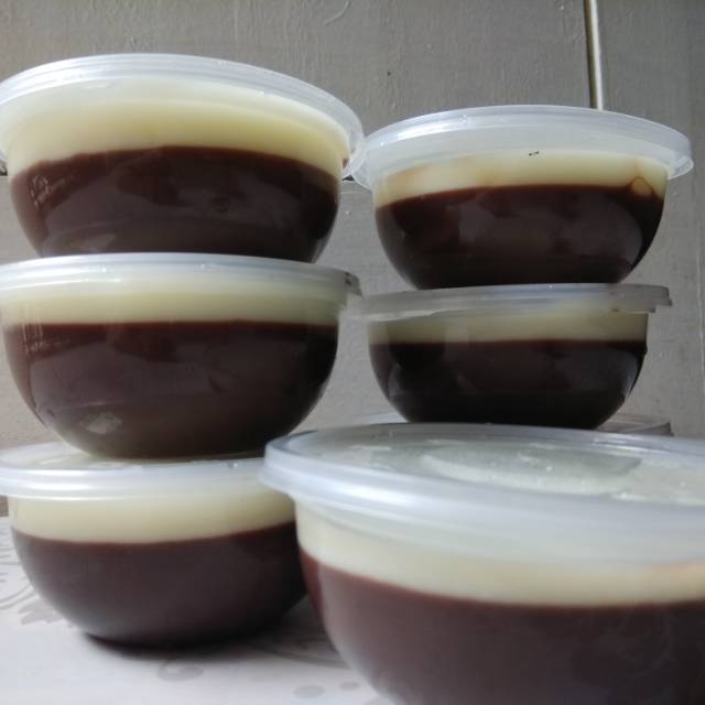 Jual Puding Coklat Vla Vanila 200 Ml Isi 10 Cup | Shopee Indonesia