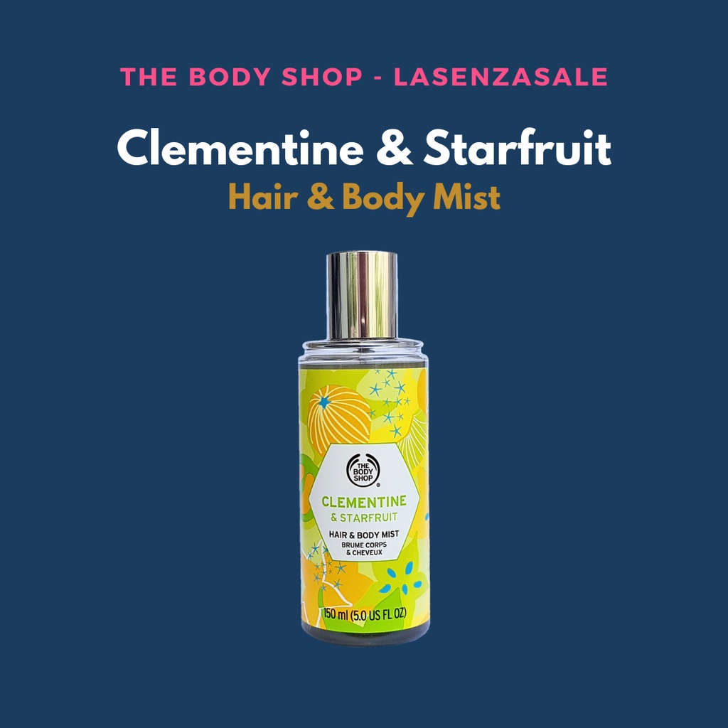 Jual TBS The Body Shop Clementine & Starfruit Hair & Body Mist 150ml